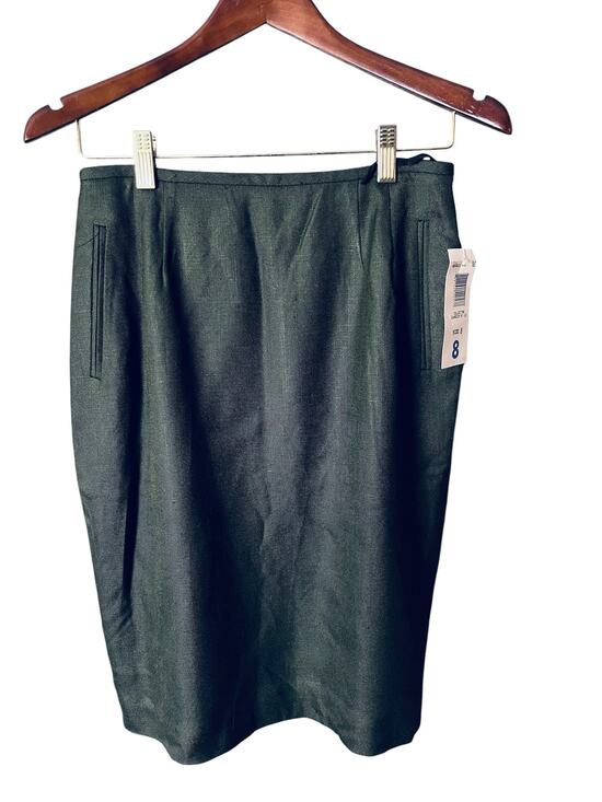 Liz Claiborne Dresses & Skirts - Liz Claiborne Green Pencil Skirt 8 Petite New With Tags Career Office Wear